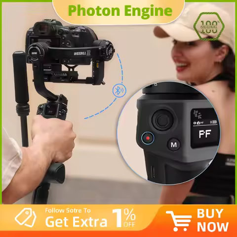 ZHIYUN Weebill 3S Camera Gimbal Stabilizer 3-Axis Handheld for DSLR Mirrorless Cameras for Sony Cano