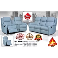 TEXAS 160, 1R + 2 + 3 SEATER  High Back Italian THICK COW LEATHER, H/L, SOFA Set, EXPORT Series RM 1