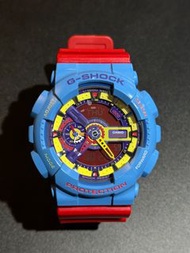G-Shock GA-110A-9 中古 二手 G-SHOCK Hyper Colors Series limited edition ga-110a-9 GA110A-9 換了錶帶殼