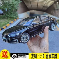 NOREV 1: 18 New AUDI A8L AUDI A8L 2017 AUDI Alloy Simulation Car Model