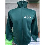 PUTIH Squidgamee Kdrama Jacket With White Lines/Squidgamee Front And Back