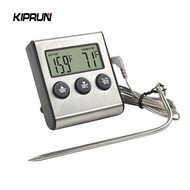 KIPRUN Digital Oven Thermometer Kitchen Food Cooking Meat BBQ Probe Thermometer with Stainless Steel