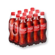 Coca Cola โค้ก น้ำอัดลม รสชาติออริจินัล ขนาด 590 มล. แพ็ค 12 ขวด