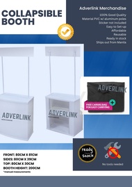 (Premium) Portable Collapsible Promotional Demo Event Booth Table Kiosk Portabooth
