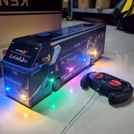 Telolet RC Bus PO Haryanto Cool Remote Bus Remote Control BusMINIATUR BUS Cool children's toy