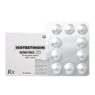 ACNETREX 20 Isotretinoin 20mg 1 Softgel Capsule [PRESCRIPTION REQUIRED]