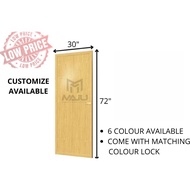 PVC Door PVC Toilet Door Bathroom Door Pintu Plasticit 30x72”READY STOCK