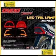 HONDA EX5 DREAM TAIL LAMP DYNOPRO TST LED / LAMPU BELAKANG LIGHT LED WITH SIGNAL TAIL LIGHT