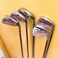 (for Ladies) "maruman" Majesty Prestigio Gold Premium iron set