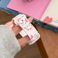 Cute Cartoon Print Wave Magnetic Strap Compatible With Smart Watch 11 10 9 8 7 6 5 4 3 2 1 Se Ultra 