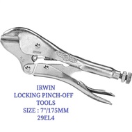 IRWIN LOCKING PINCH-OFF TOOLS 7"/175MM 29EL4