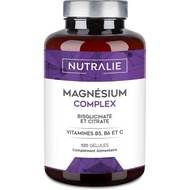 Magnesium Bisglycinate + Citrate 2145mg B5 B6 C Magnesium Citrate dan Magnesium Bisglycinate 120 Kap