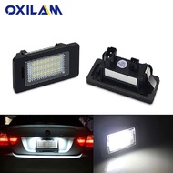 2pcs Canbus Led Number Plate Light for BMW E39 E60 M5 E70 X5 E90 E92 E93 M3 E91 E61 touring E71 E72