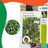 (+-500) Biji Benih Peria Katak Bitter Gourd Seed Argentum 777 Enza Zaden Guan Chong Agro