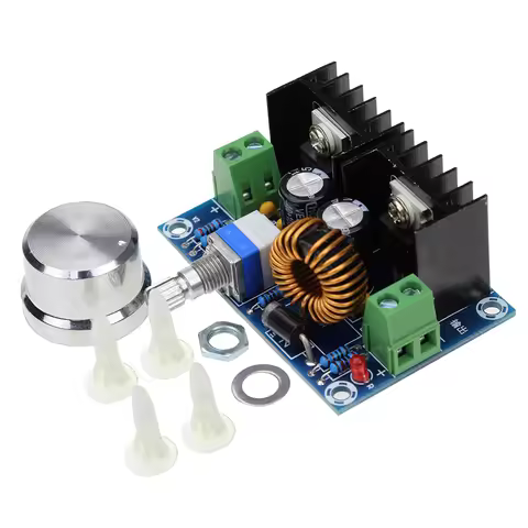 XH-M401 DC-DC step-down converter power module XL4016E1 PWM adjustable from 4-40V to 1.25-36V step-d