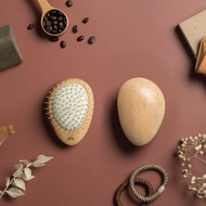 Uffy 無非遠紅外線頭皮按摩梳 山毛櫸原木色 金針