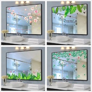 【Zooyoo】Bathroom mirror wall with room decoration sticker