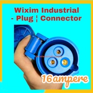 ✅ ⏺️ Wixim Industrial Plug - Connector 16A, BIR REGISTERED ®