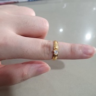 cincin emas mata satu kadar 700