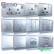 PIENO FULL RANGES LAVENDER SILVER 13A / 15A / 1G / 2G / 3G / 4G / HEATER SW 20A / BELL / DATA SKT / 