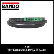 VANBELT A-69 BANDO BELT GREEN SEAL a TYPE A69 FANBELT VBELT FAN BELT VAN BELT