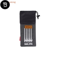 TB [LargeLooking] 20CM Ground Nail Bag Oxford Cloth Outdoor Camping Nail Storage Bag Thickened Stora