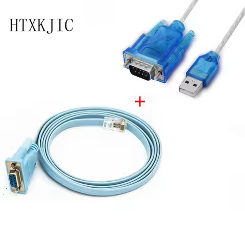 Console Cable RJ45 Ethernet to Rs232 DB9 COM Port Serial Female Routers Network Adapter Cable With R