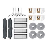 Dreame L10S Ultra SE / L10S Ultra Accessoriesอุปกรณ์เสริม แปรงหลัก แปรงยาง แปรงด้านข้าง แผ่นกรอง Hep