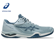 ASICS COURT CONTROL FF 3 MEN SQUASH&BADMINTON SHOES IN DOLPHIN GREY/VINTAGE INDIGO