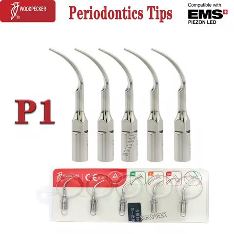 Original Woodpecker Dental Scaler Tips P1 Scaling Tips Periodontics Tip Fit EMS And Mectron Ultrason