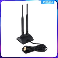 [Etekaxa] Band Antenna Base for WiFi Wireless Router Mobile