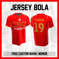 Persis Solo Football Jersey Club Shoulder Line Custom Shirt Name and Back Number - 66