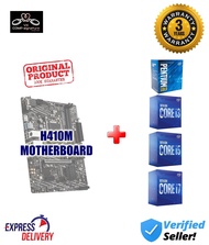P.W.P. Intel Core G6400/ I3 10100F / i5 10400F/ I7 10700F Processor + H410M Motherboard