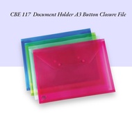CBE Document Holder A3 Size Button File 117-A3