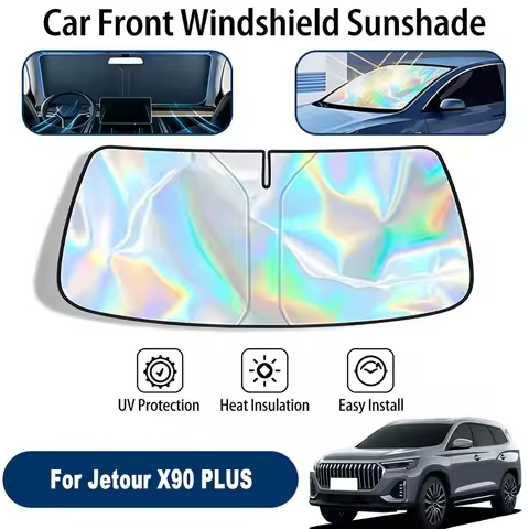 Car Windshield Sun Shade UV Reflective Sun Visor Protection Cover For Jetour X90 PLUS 2021-2026
