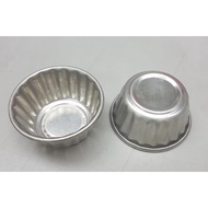 5pcs Aluminium Acuan Mini Kek Jelly/ Fluted Jelly Mould/ Pudding Mould/ Mini Pixie Jelly Mould / Coronel Jelly Mould