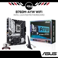 ASUS B760M-AYW WIFI | Intel Socket LGA1700 | 2x RAM SLOT DDR5 | Support 12TH/13TH GEN Processor | M-
