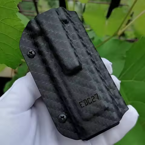 EDC Flashlight K Sheath Protective Case Kydex Holster Belt Pouch for NITECORE EDC27