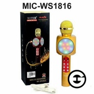 Wster WS-1816 Wireless Karaoke Microphone with Speaker