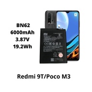 BATERAI BATTERY BATRE XIAOMI BN62 FOR REDMI 9T / POCOPHONE POCO M3