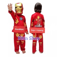 Kostum Anak Iron Man/Kostum Superhero Anak / Setelan Kostum Anak Cowo /Baju Kostum /Kostum Superhero