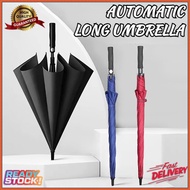 Quick open 135cm Extra Large Canopy One Click Automatic Open Golf Umbrella UV Wind Resistant Umbrell