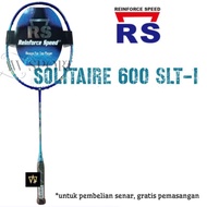 RS SOLITAIRE 600 SLT-I 5U G6 Badminton Racket Original Badminton Racket/
