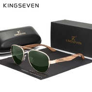 KINGSEVEN 2023 New Handmade Wood Polarized Sunglasses Men's Glasses UV400 Protection Mirror Women Ey