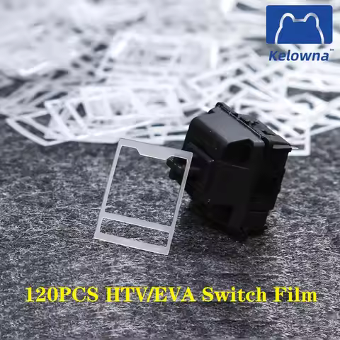 Kelowna MX Switch Film 120Pcs HTV/EVA Film Mechanical keyboard Switch Repair For Cherry Gateron JDK 