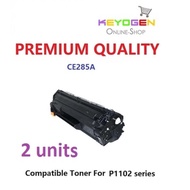 2 units Premium Compatible Laser Toner Cartridge Compatible 285A Canon 325 Laser jet Pro P1102 P1100