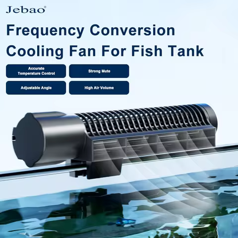 Jebao Jecod ACF Series Aquarium Cooling Fan - Mute Automatic Temperature Control Fan, 12V 3W