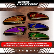 CB 125 tank striping - honda CB 100 tank striping custom variations - CB contest striping