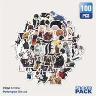 Vinyl Sticker Anime Death Note Sticker Waterproof Aesthetic - For Laptops, Motorbikes and Helmets - 