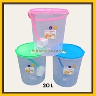 Shinpo - Toples Gayung Es Buah 20 Liter / Toples Es Kelapa / Aquarium